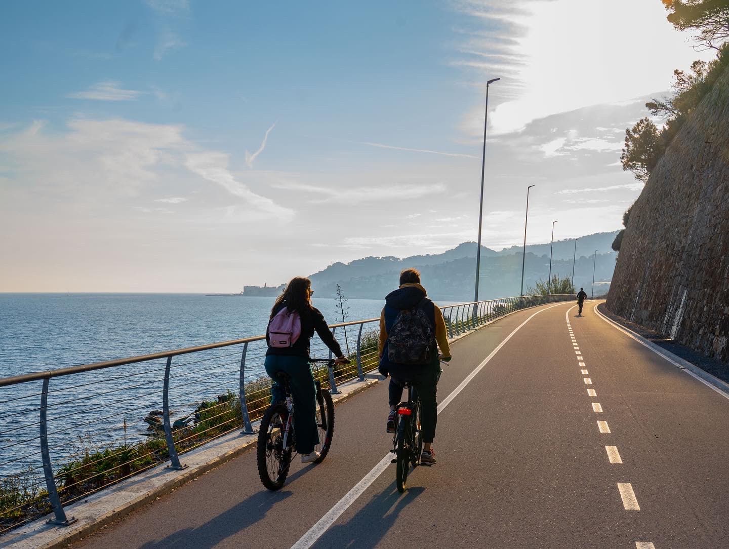 Coppia in bici